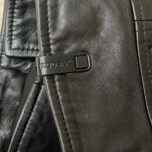 Rudsak Leather Biker Jacket size Medium - Picture 7 of 16